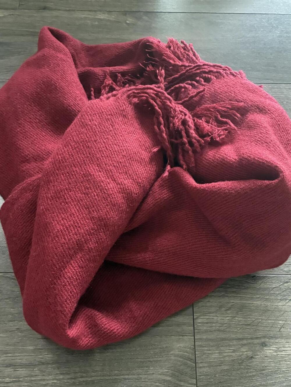Red scarf